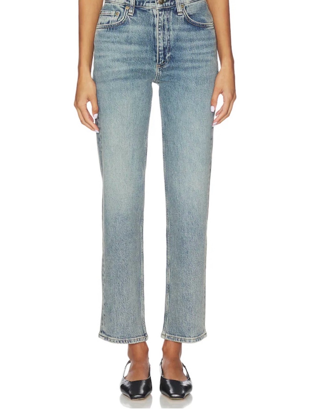 rag & bone Harlow Women's Straight Leg Jeans